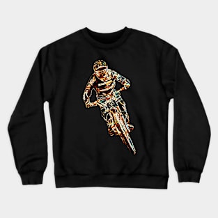 mtb downhill Crewneck Sweatshirt